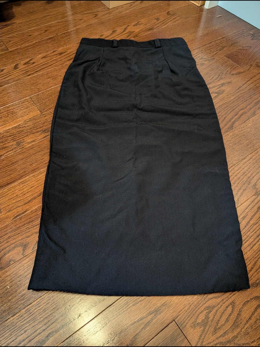 Vintage 💙🖤💙 Black-ish Navy Blue Pencil Skirt